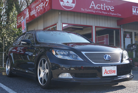 レクサス Ls600ｈ Active 千葉市の輸入車 外車 の車検 故障修理 鈑金 塗装ことなら 信頼と多くの実績のアクティブへ